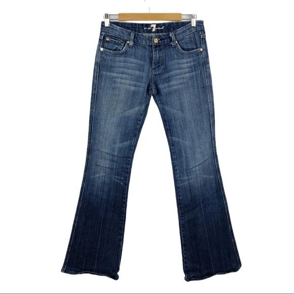 7 For All Mankind embroidered A pocket Jeans 26 - Picture 1 of 14